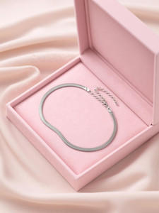 Varnikaworld Premium Chain Silver Anklet payal for