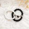 VarnirajJewels Crystal Alloy Beads Bracelet Pack of