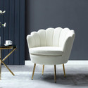 VAS Collection Home Barrel Chair Foam Living Room Chair