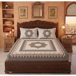 VAS COLLECTIONS 240 TC Cotton King Size