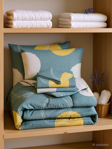 vas collections cotton double king sized bedding set