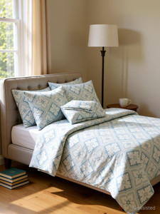 vas collections cotton double king sized bedding set