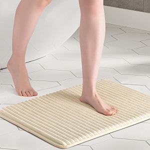 VAS COLLECTIONS Memory Foam Bath Mat -