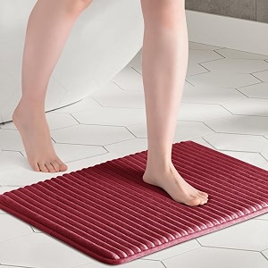 VAS COLLECTIONS Memory Foam Bath Mat -