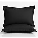 VAS COLLECTIONS Premium 210 TC 100% Pure Cotton Satin Stripes Pillow Cover Set of 2 Pcs, for Hotel Hospital Uses, 18x28 inches - Aqua
