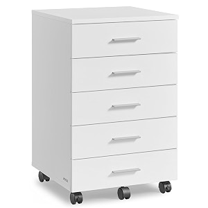 vasagle custos collection - file cabinet mobile pedestal filing cabinet