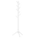 VASAGLE Solid Wood Coat Rack, Free Standing, Tree-Shaped, with 8 Hooks
