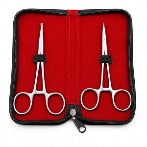 vasectomy kit nsv instruments set fine forceps and ring forceps set