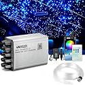 VASTFIRE Starlight Headliner Kit - 500pcs 0.03in 9.8ft Fiber Optic Star Lights for Car with 16W RGBW, Twinkle/Meteor Music Sync, APP/Remote Control for Car Roof/Bedroom Ceiling
