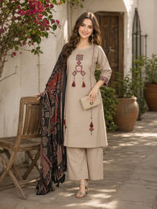 VASTRA RANG Women Pure Cotton Kurta Pant