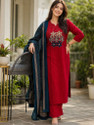 VASTRA RANG Women Pure Cotton Kurta Pant