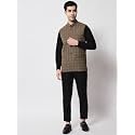 Vastraa Fusion Men39s Blue amp Grey Chequered