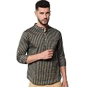 Vastraa Fusion Men39s Handloom Weaving Pure Cotton