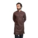 Vastraa Fusion Men39s Printed Kurta Pure Cotton