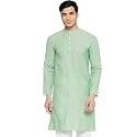 Vastraa Fusion Men39s Printed Kurta Pure Cotton