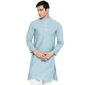 Vastraa Fusion Men39s Printed Kurta Pure Cotton