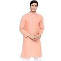 Vastraa Fusion Men39s Printed Kurta Pure Cotton