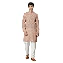 Vastraa Fusion Men39s Printed Kurta Pure Cotton