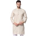 Vastraa Fusion Men39s Printed Kurta Pure Cotton