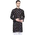Vastraa Fusion Men39s Printed Kurta Pure Cotton