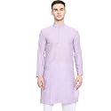 Vastraa Fusion Men39s Printed Kurta Pure Cotton