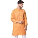 Vastraa Fusion Men39s Printed Kurta Pure Cotton