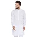 Vastraa Fusion Men39s Printed Kurta Pure Cotton