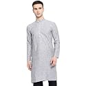 Vastraa Fusion Men39s Printed Kurta Pure Cotton