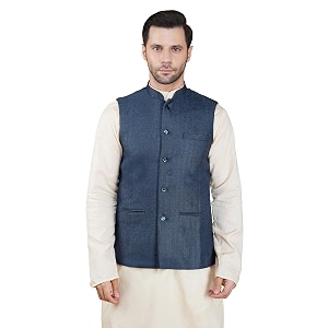 Vastraa Fusion Mens Pure Wool Export-Quality Indian