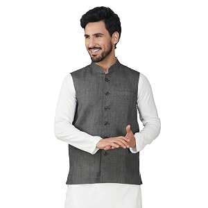 Vastraa Fusion Mens Pure Wool Export-Quality Indian