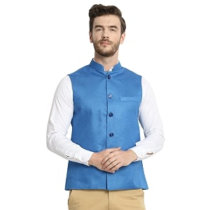 Vastraa Fusion Mens Pure Wool Export-Quality Indian
