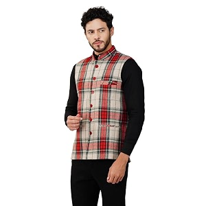 Vastraa Fusion Mens Pure Wool Export-Quality Indian