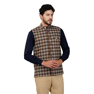 Vastraa Fusion Mens Pure Wool Export-Quality Indian