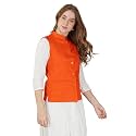 Vastraa Fusion Solid Indian Traditional Ethnic Waistcoat Festive Woolen Nehru Jacket for Women