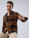 VASTRADO Men Checkered Casual Multicolor Shirt