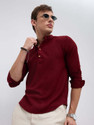 VASTRADO Solid Pure Cotton Straight Kurta for