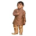 VASTRAMAY Baby Boys Silk Blend Printed Infant