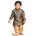 VASTRAMAY Baby Boys Silk Blend Printed Infant