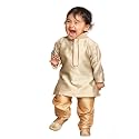 VASTRAMAY Baby Boys Silk Blend Printed Infant