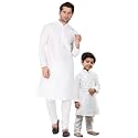VASTRAMAY Boy39s Cotton Silk Solid Regular Kurta