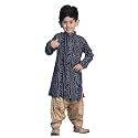 VASTRAMAY Boys39 Bandhani Kurta amp Patiyala Set
