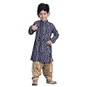 VASTRAMAY Boys39 Bandhani Kurta amp Patiyala Set