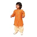 VASTRAMAY Boys39 Bandhani Kurta amp Patiyala Set