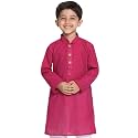 VASTRAMAY Boys Cotton Regular Fit Solid Regular
