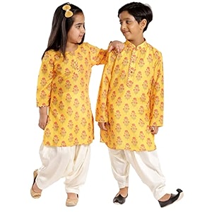 vastramay girl39s cotton solid clothing set