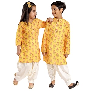 vastramay girl39s cotton solid clothing set