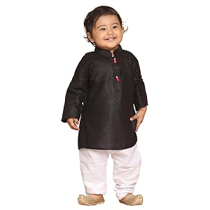 Vastramay Infant Boys Cotton Blend Kurta A1