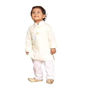 vastramay infant boys cream and white cotton blend kurta pyjama set_vshisbk066crnpwh_16