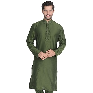 VASTRAMAY Mens Cotton Blend Regular Fit Casual