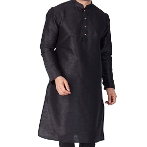 vastramay men39s cotton silk blend kurta